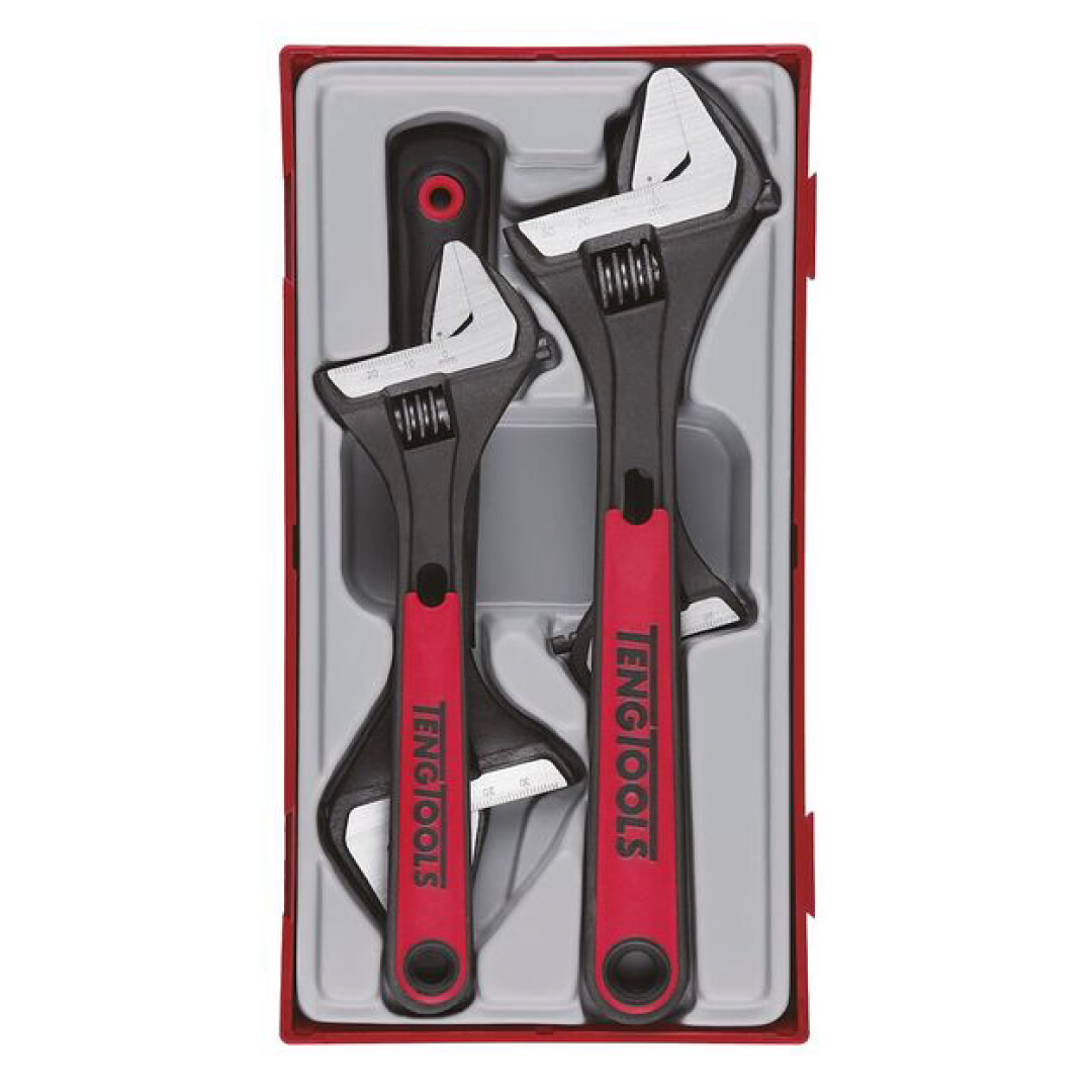 TengTools TTADJ04 Adjustable Wrench TT1 4pc Set – The Toolshed Ltd