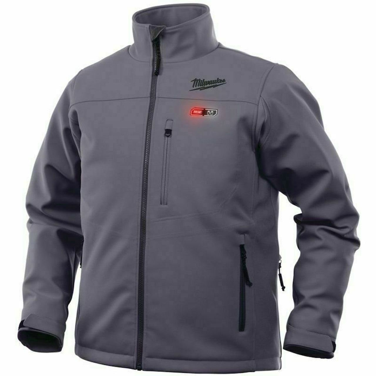 MILWAUKEE M12 GREY PREMIUM HEATED JACKET XX LARGE M12HJGREY5 0 XXL The Toolshed Ltd